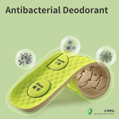 1/3/5 пар Акупунктурные стельки для ног Мужские Женские Дышащие Спортивные Амортизирующие Вставки Поглощающие пот Дезодорирующие Ортопедические Подошвы для обуви