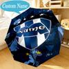 Custom Name Umbrella Team Spirit Unity Monterrey Umbrella 8-Frame for Travel, Camping, Casual Lightweight Portable, Essential for Family Gifts