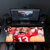 Brock Purdy Mouse Pad, Large Gaming Desk Mat, Non-slip XXL Mousepad for Laptop & Tablet, Mini PC Playmat with Stitched Edges