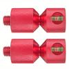 Алюминиевый фланец 1-1/8 дюйма, штифты с двумя отверстиями 1-1/8 дюйма, штифты для выравнивания с двумя отверстиями с уровнем
