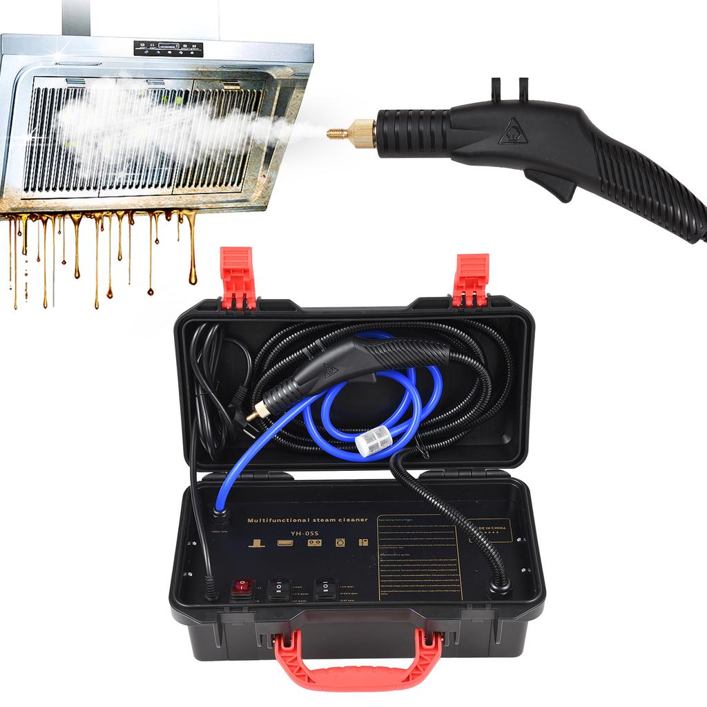Пароочиститель высокого давления 3000 Вт безрезервуарный высокотемпературный портативный электрический пароочиститель