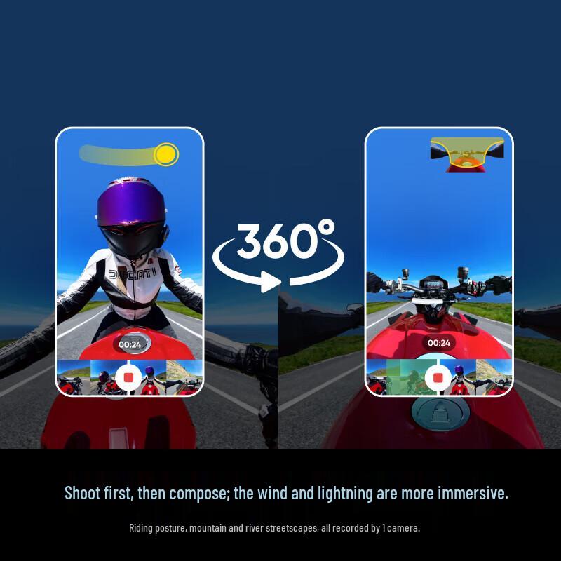 360-градусная экшн-камера Insta360 X4 8K (Китайская версия)