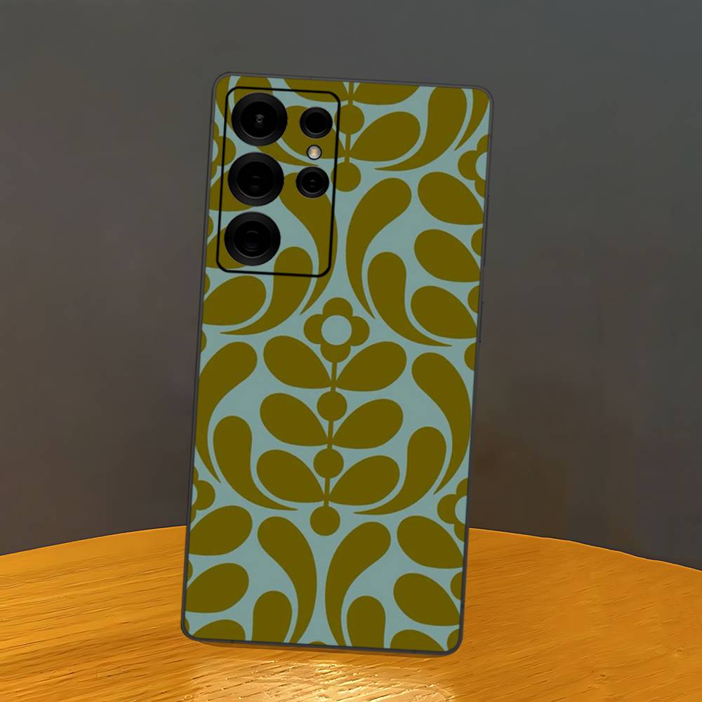 Multi Stem Orla Kiely Phone Case For Samsung S 24 Fe 25 Ultra Plus 20 Lite 21 30 22 23 24 22 Ultra 5G Fundas