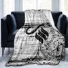 Football Club Emblem Printed Throws Blanket Soft Flannel Blankets for Couch Bed Gifts for Men Women Picnic blanket Christmas gifts