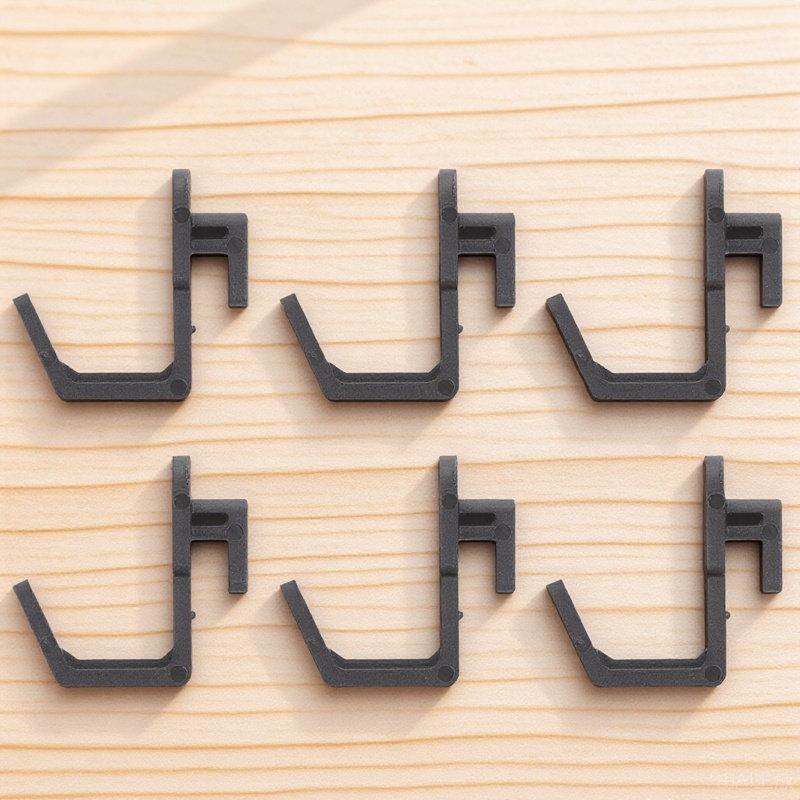 20Pcs Peg Board Hook J Shape Plastic Sturdy Organizer Display Storage Workshop Shelving Hook Garage Shelf Hanger