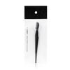 Beauty Tool Black Mesh Small Head Straight Handle With Lid Eyebrow Trimmer