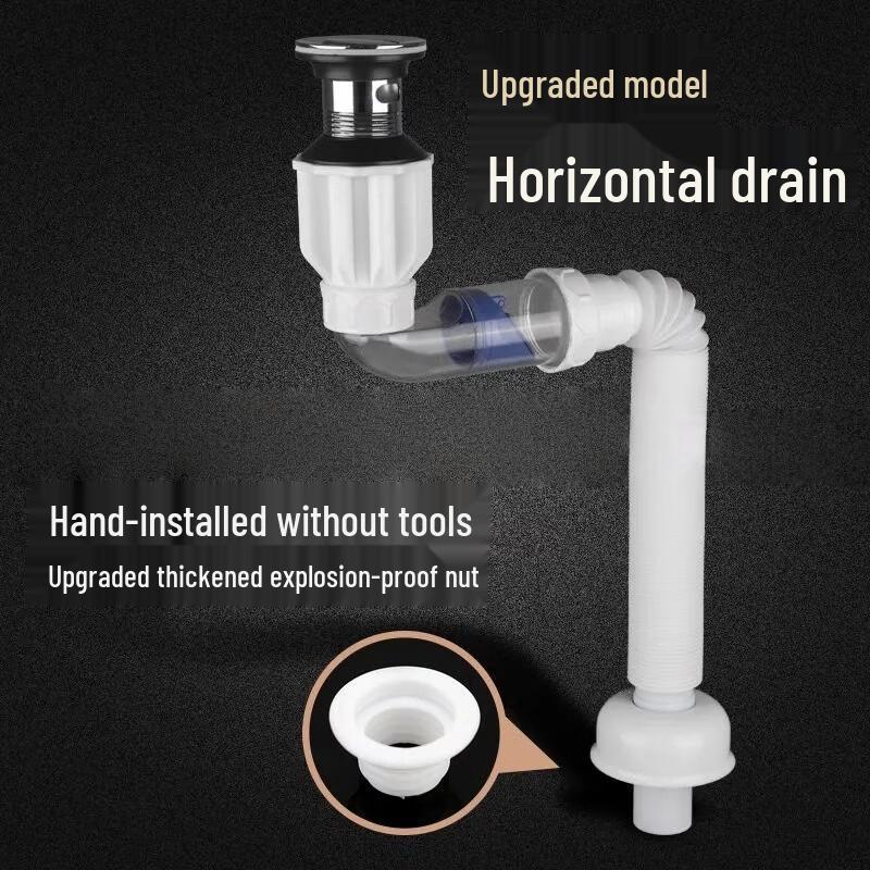 Stainless Steel Washbasin Horizontal Drainer