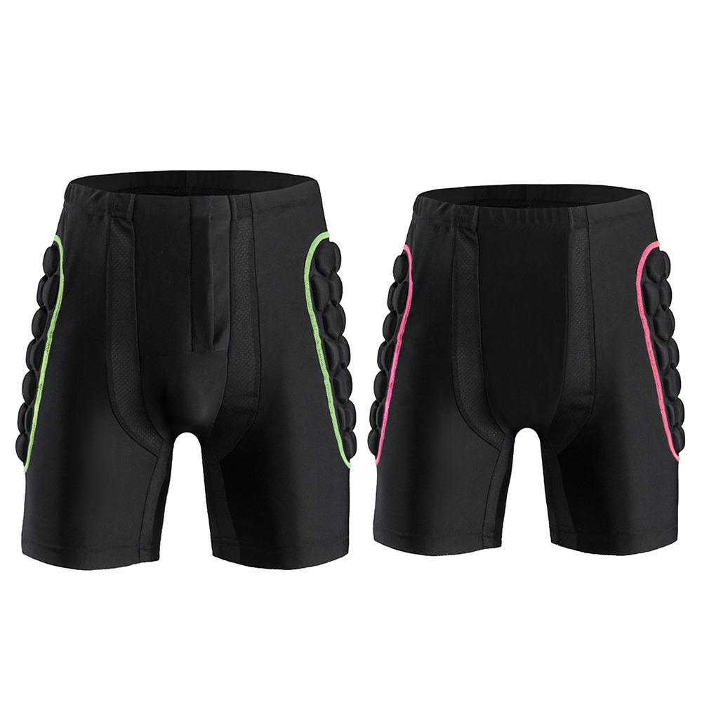 Honeycomb Padding Hip Protector Shorts Spandex Fabric Outdoor Padded Protective Shorts  Skiing