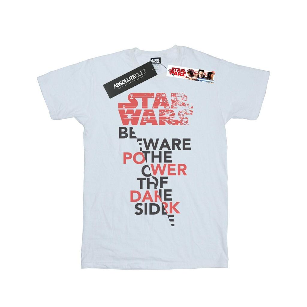 Star Wars Boys The Last Jedi Power Of The Dark Side T-Shirt