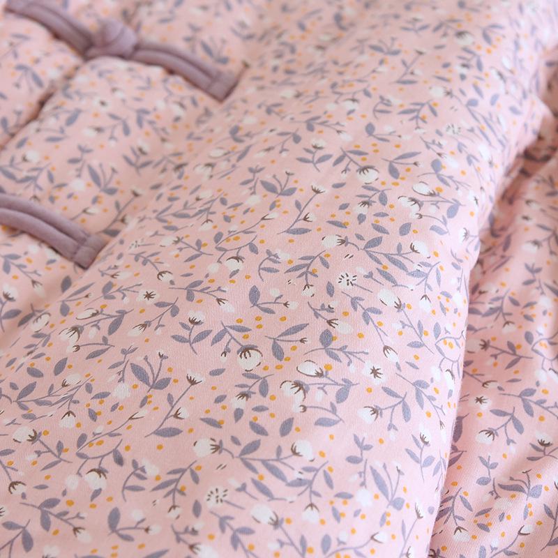 Зимняя хлопковая куртка ручной работы в китайском цветочном стиле с застежкой-лягушкой