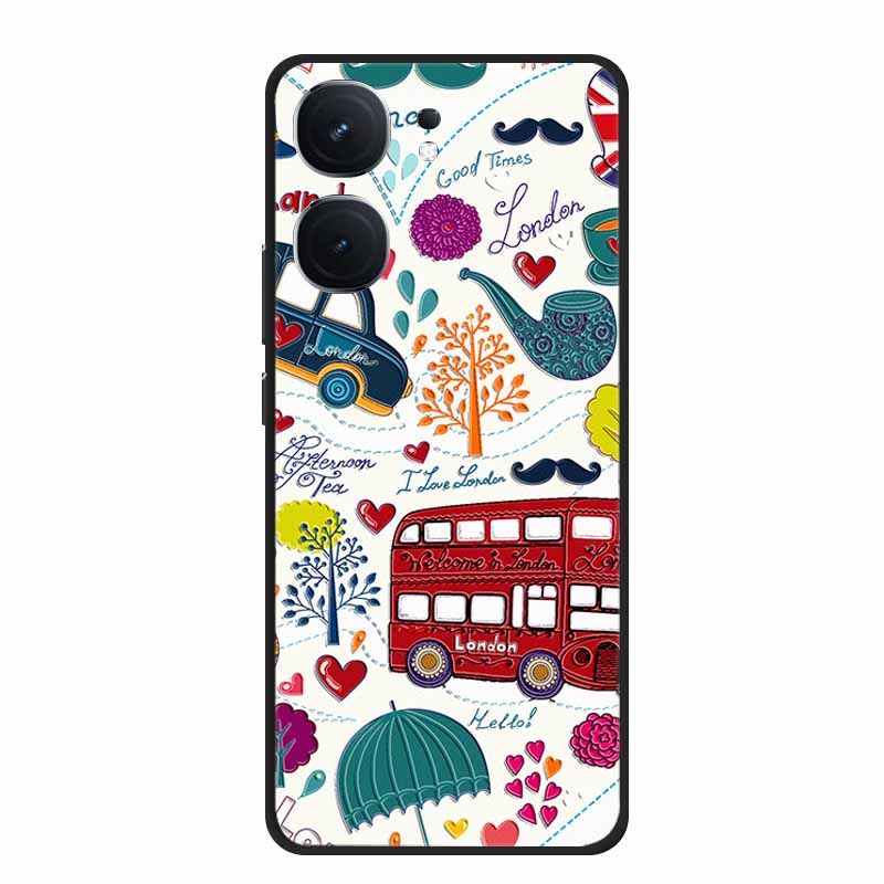 3D Emboss Case For Vivo iQOO Neo9s Pro Plus Phone Case Silicone Soft Coque For Vivo iQOO Neo9s Pro+ Back Cover Case 9 s Pro Plus