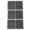 6 Pcs Chicken Nesting Box Pads PE Chicken Nesting Pads for Coop Chicken Egg Laying Accessory Grey