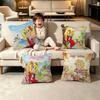Candy Sweet Candy Pillow Case For Home Bedroom Car Office Decoration Living Room Sofa Cushion Cover Suitable