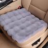 Комплект из 3 утолщенных плюшевых подушек для автомобильных сидений, износостойких, нескользящих, легко чистящихся, легко устанавливаемых, универсальных, теплых зимних ковриков для салона автомобильного сиденья