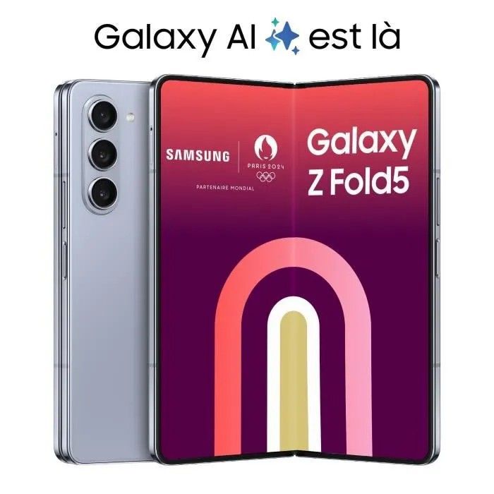 SAMSUNG Galaxy Z Fold5 256 Go 5G Bleu Single SIM - Version US (États-Unis) - Very good condition
