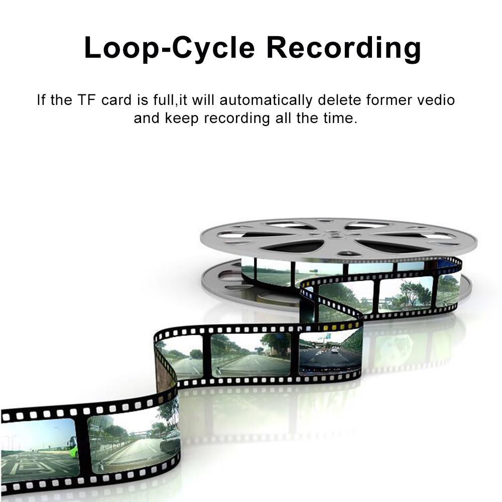 Dash Cam ADAS Car DVR Dashcam Video HD 720P/1080P USB TF Card 32G Auto Recorder for Android Multimedia Player DVD