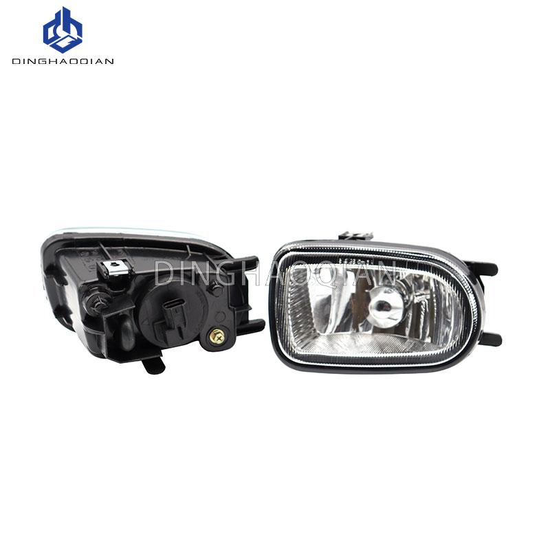 Противотуманные фары Для Nissan Almera Sunny 2000 2001 2002 2003 2004 Противотуманная фара противотуманка фара Прозрачная линза Пара Фары бампера