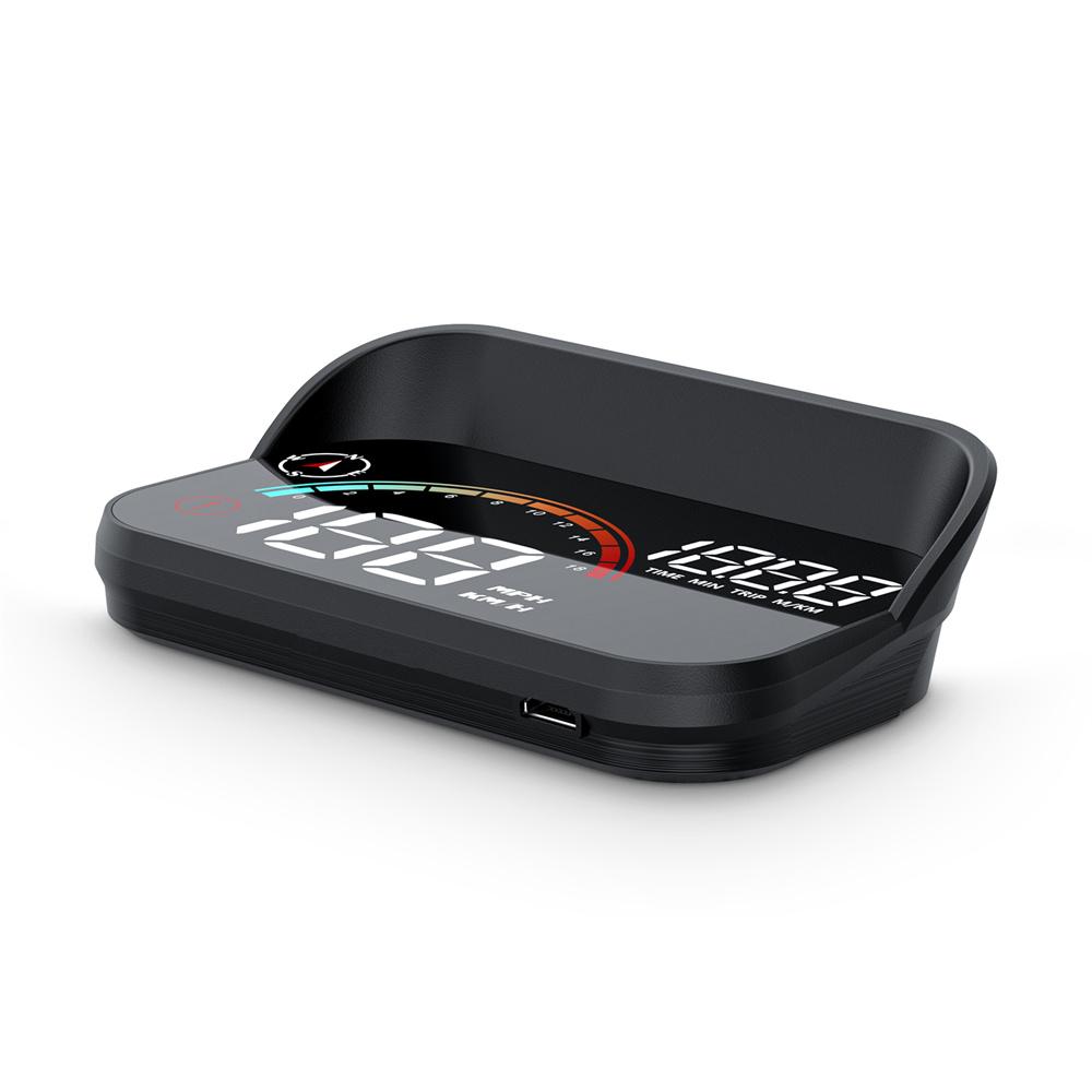 Цифровой спидометр Универсальный GPS Автомобильный HUD Проекционный дисплей Автомобильный HUD Спидометр