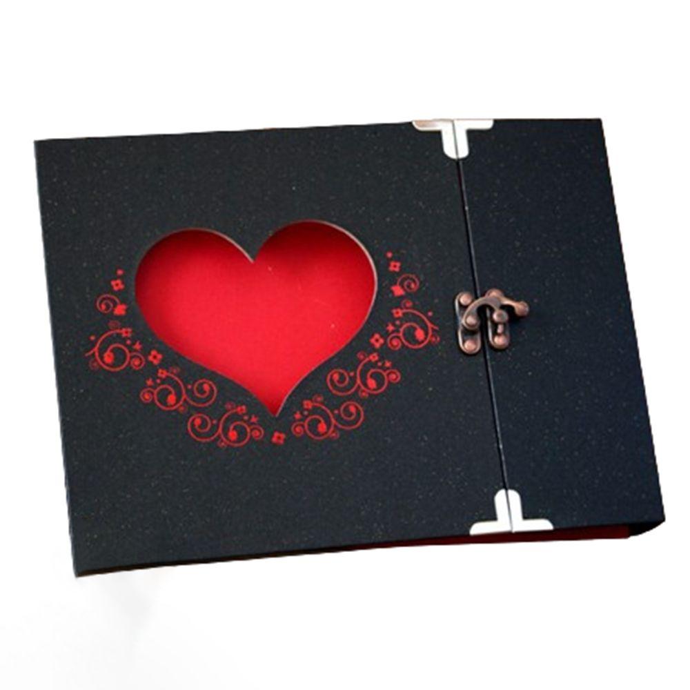 Самоклеящийся внутренний фотоальбом DIY Love Heart Детский альбом для развития Путешествия