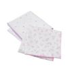 MIKI HOUSE HOT BISCUITS Gauze Towel Baby Clothes for Boys and White and One Size Fits Set, Newborns, Girls, Pink, All, 76-8038-493