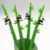 Creative Bamboo Giant Panda Gel Pen Soft Silicone Black Water Pen Cartoon Cute Super Cute Signature Pen