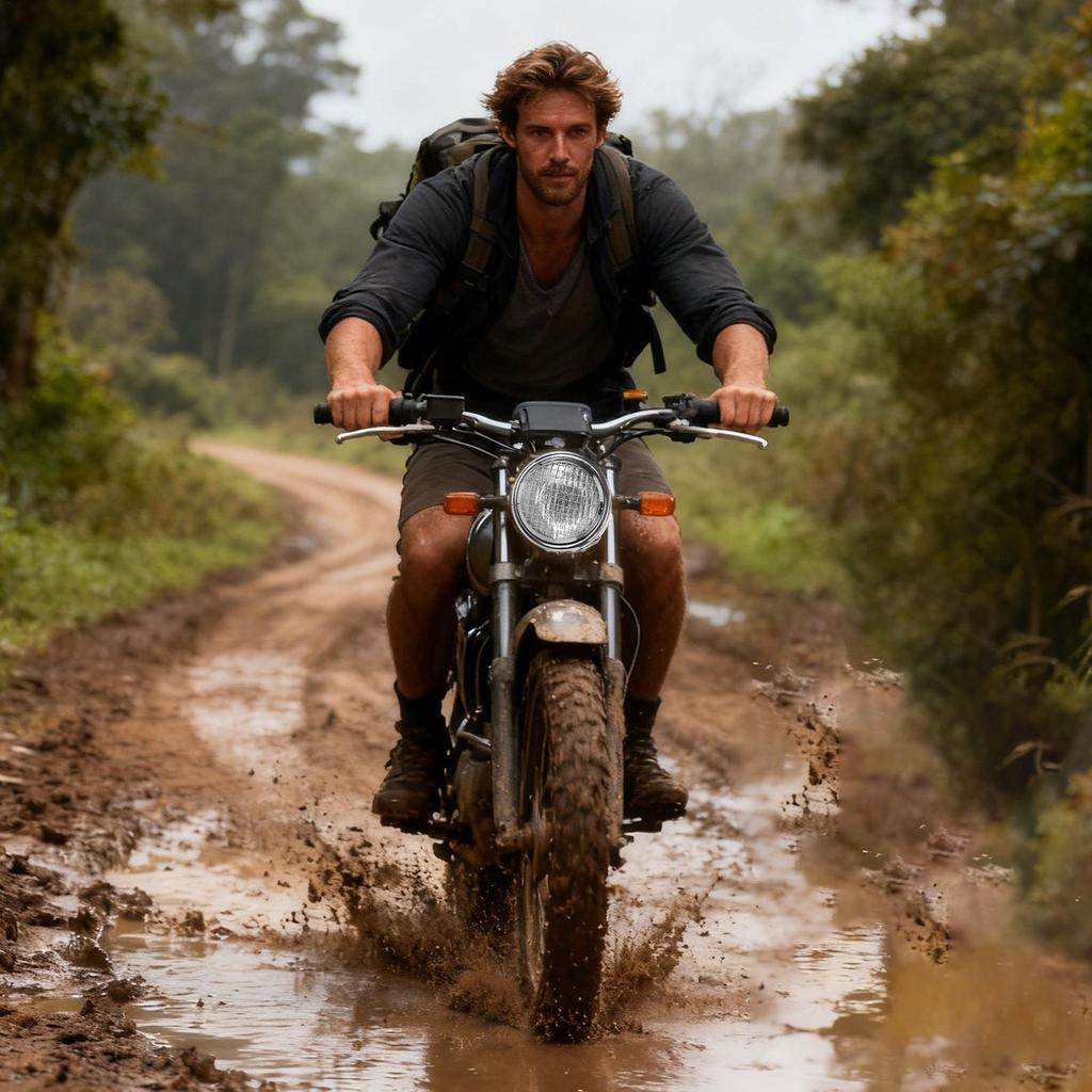 Motorcycle Headlight Assembly Dust Proof Alloy Shell Lamp Retro Motorcycle Headlamps For Bike Riding Night Driving Outdoor