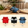 Cartoon Ferret Vest Harness with Dragon Wings Hamster Chest Strap Meerkat Traction Rope Walking