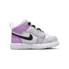 Детские кроссовки Air Jordan 1 Mid ALT TD Barely Grape Purple Black White AR6352-501