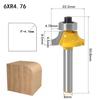 Carbide Corner Round Over Router Bit with Bearing Wood Carving Drill Bit  Woodworking Tools