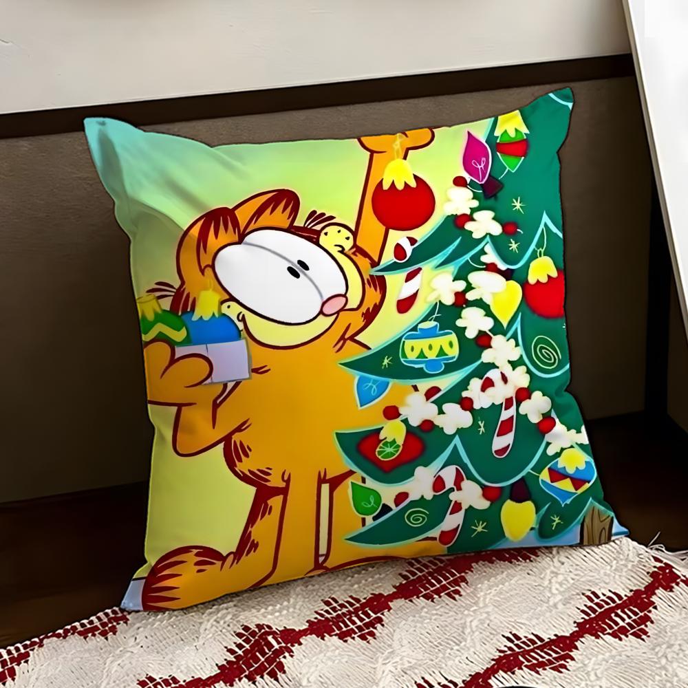 Garfield Cushion Cover Reversible Soft Durable Pillow Cover Home  Car MultiScene Use for Daily Comfort