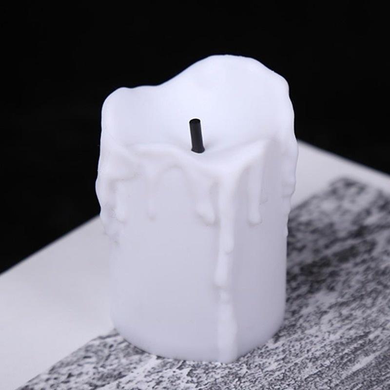 24 шт. светодиодная беспламенная свеча маленькая романтическая электронная свеча свадьба вечеринка Хэллоуин Рождество украшение дома подарок