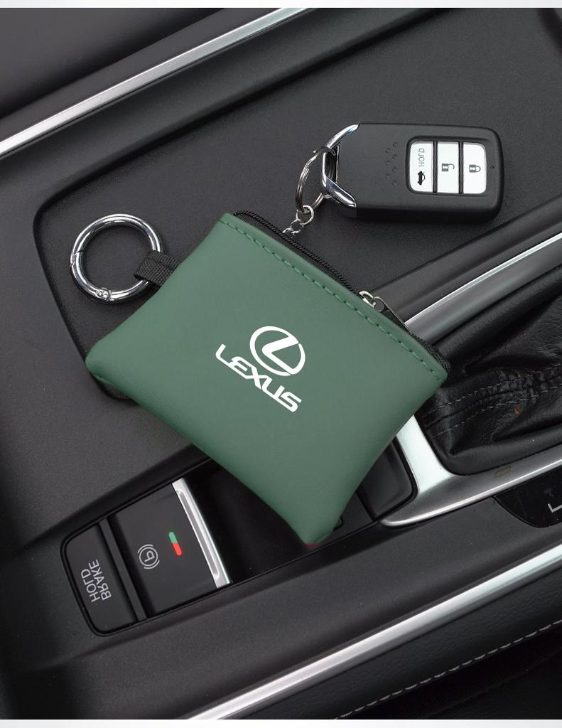 Кожаный чехол для ключей автомобиля Брелок Мини-сумка для хранения Аксессуары Для Lexus F SPORT ES RX NX LS UX LM LX GX LC RZ IS CT GS RC HS SC LBX