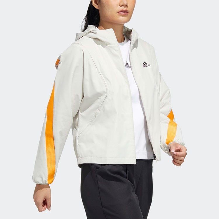 adidas Куртки Женские Белые С Капюшоном Умеренные Другие HF2467