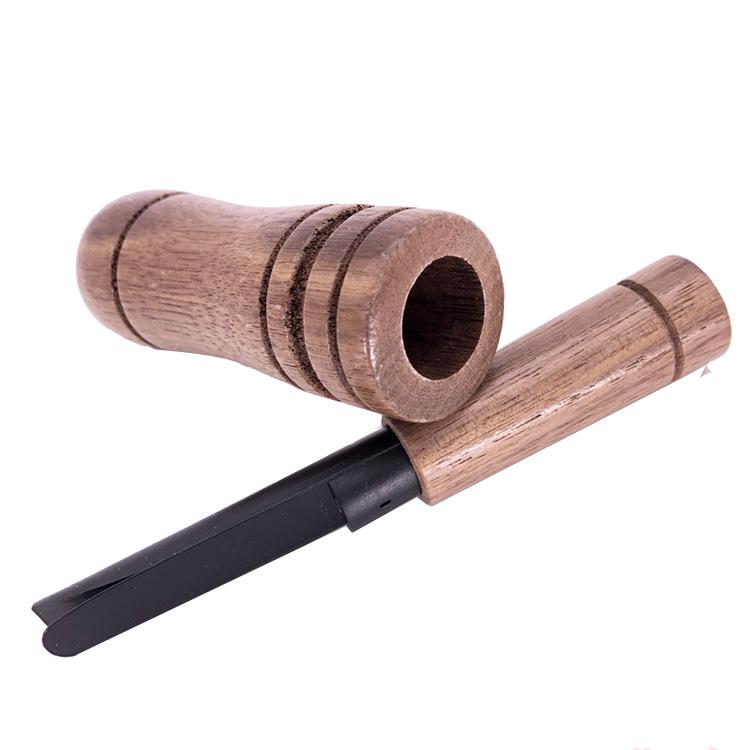 1pc Pheasant Goose Whistle for Hunting Camping Outdoor Luring Duck Outdoor Game Call Voice Professional Duck Call,Wooden Whistle Accessory for Hunters