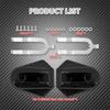 Motorcycle Bar Shield Caps Rear Axle Covers Wheel Swingarm Bolts For Harley Softail Slim FLSTN FLSTC Heritage CVO Deluxe 08-2017