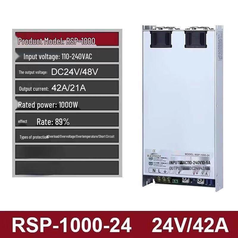 RSP-2000-48V Outdoor Active PFC Switching Power Supply