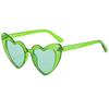 Солнцезащитные очки Wind Love Women Sunglasses Big Face Thin Special-Shaped Peach Heart Glasses