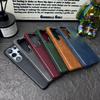 business leather phone case for Samsung Galaxy S25 Ultra S24 U S23 magnetic Wireless Charging retro anti drop protective Cover