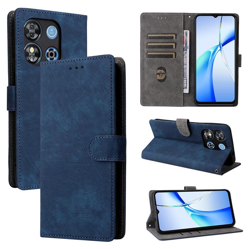 Чехлы-книжки, совместимые с Oukitel C57/C57S/C57 Pro, чехол для телефона из искусственной кожи, полная защита корпуса [блокировка RFID], чехол-кошелек