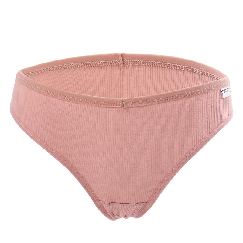 FINETOO 5 шт./компл., женские хлопковые трусики, женское нижнее белье, однотонные трусы, сексуальное женское белье, трусики для женщин, трусы, нижнее белье