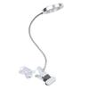 USB Desk Reading Lamp 3 Color Temperature 10 Gears Tattoo LED Light Lamp with Magnifying