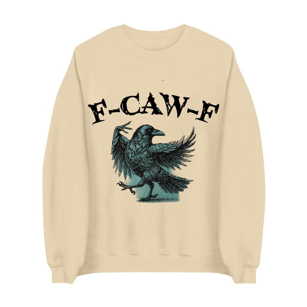 Women's Casual Fashion  Print Long Sleeve O-Neck Sweatshirts Pullover Top