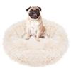 Lit Pour Chien Et Chat - SPRINGOS® - Beige - 90 Cm - Rembourrage Souple - Lavable À 30°