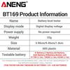 ANENG BT169 Digital Battery Tester No Power Required  Detector for AA AAA 9V 18650 Button Cell