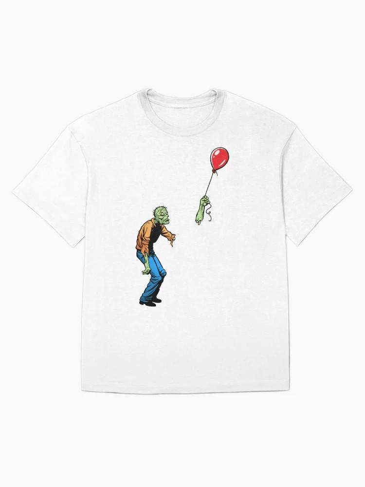 Sad Zombie Graphic T-Shirt Cute Gothic Halloween Monster Cotton Unisex Tee