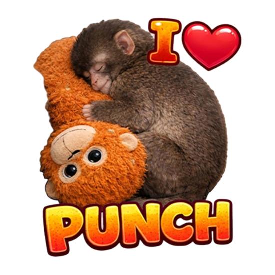 Защитные наклейки 'Punch The Monkey' для автомобиля, ноутбука. Милая обезьянка, держащая плюшевую игрушку. Виниловые наклейки. Легко наклеивать/снимать. Веселый декор для детской комнаты