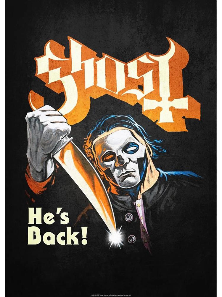 Абстрактные плакаты с группой призраков, картина на холсте, хэви-метал группа, настенная художественная картина для гостиной, кофейни, бара, украшения дома