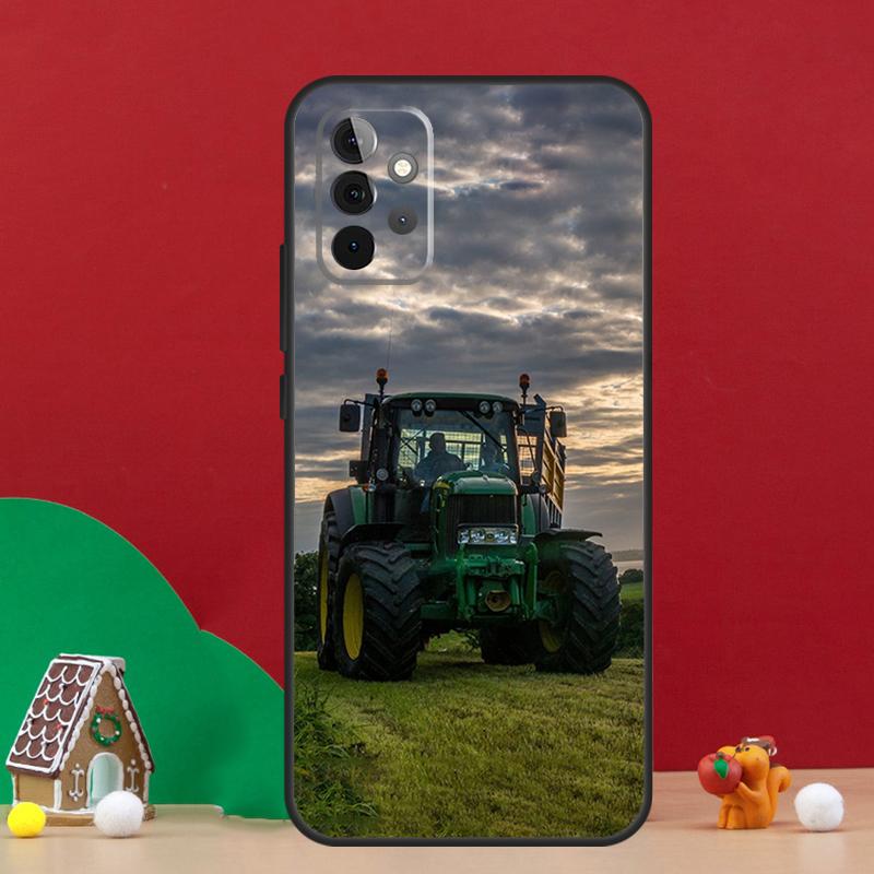 Фермерский трактор Чехол для Samsung Galaxy A54 A06 A16 A26 A36 A56 A53 A32 A52 A33 A13 A55 A35 A15 A14 A34 A17