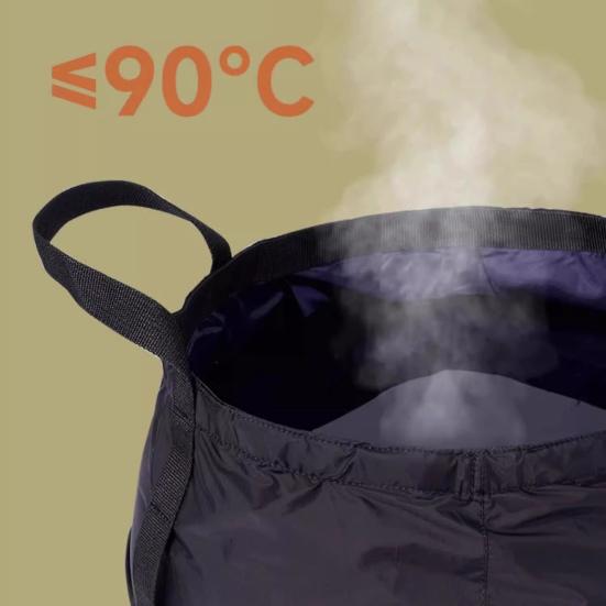 Портативный складной таз для воды, большая емкость, таз для хранения, устойчивая герметичная конструкция, складной умывальник