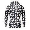 Halloween Print Men's Loose Hooded Sweatshirt